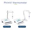 Lab Benchtop PH Meter LCD Digital PH Tester CR SR Measurement PH Electrode Water Quality Detector for Scientific Research