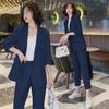 Women's Spring/Summer 2024 Suit Set: Elegant & Professional Thin Blazer for a Casual Yet Formal Look