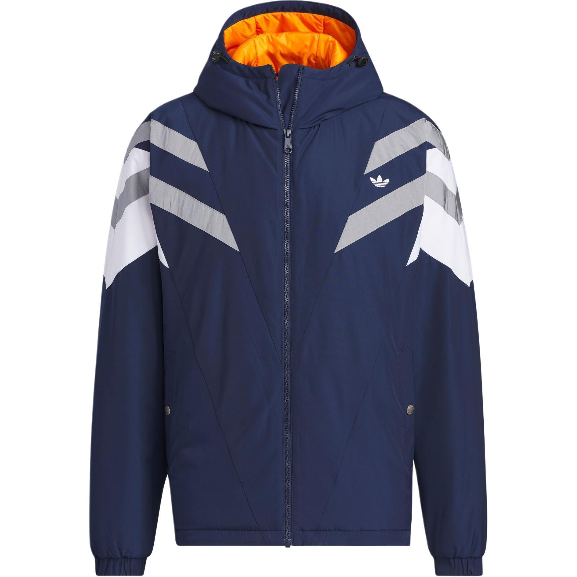 adidas Vintage Pad Jacket Asia Sizing  Navy  Men s JJ4969 XS