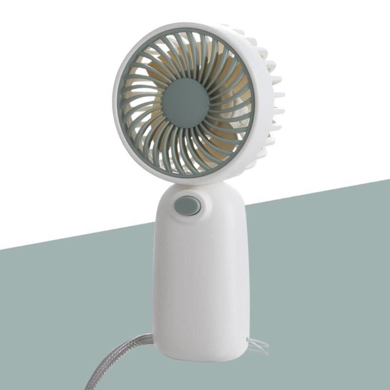 Rechargeable Pocket Fan Lightweight Portable Cooling Device For Office Camping Commuting With Silents Operations