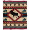 JQ Licensing Silky Moose Supersoft Blanket