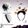 Festive Halloween Headband Accessories Featuring Adorable Bat Pumpkin And Cat Designs
