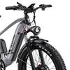 DUOTTS Elektrické kolo F26: Motor 750 W, dojezd 120 km, 26" tlusté pneumatiky, vodotěsnost IPX5, stoupavost 55° (Shimano 7-Speed)