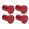 4 Pcs Bench Dogs 19mm Diameter Workbench Peg Aluminum Alloy High Strength Woodworking Desktop Stop Tenon