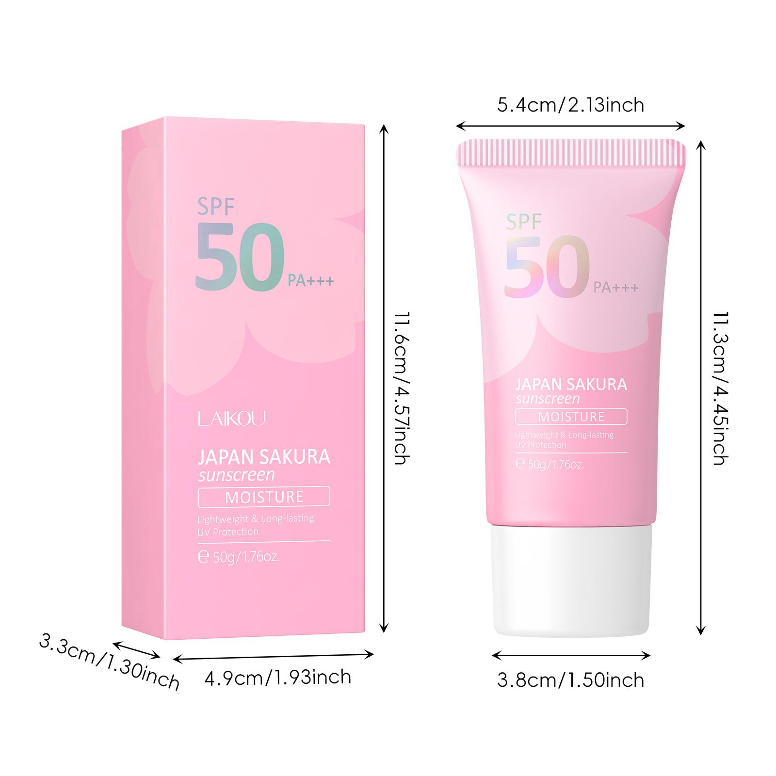 

LAIKOU Cherry Blossom Hydrating Moisturizing Skin Care Moisturizing Edition Barrier Cream 50g Brightening Edition