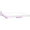 Mattress Topper 160 x 220 x 5 cm