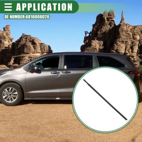 Pack of 1 For Toyota Sienna 2011- Front Left Door Window Belt Weatherstrip