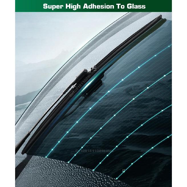 GREATROAD Wiper LHD&RHD Front & Rear Wiper Blades Set For Range Rover L322 Vogue HSE 2002 - 2012 Windshield Windscreen Window