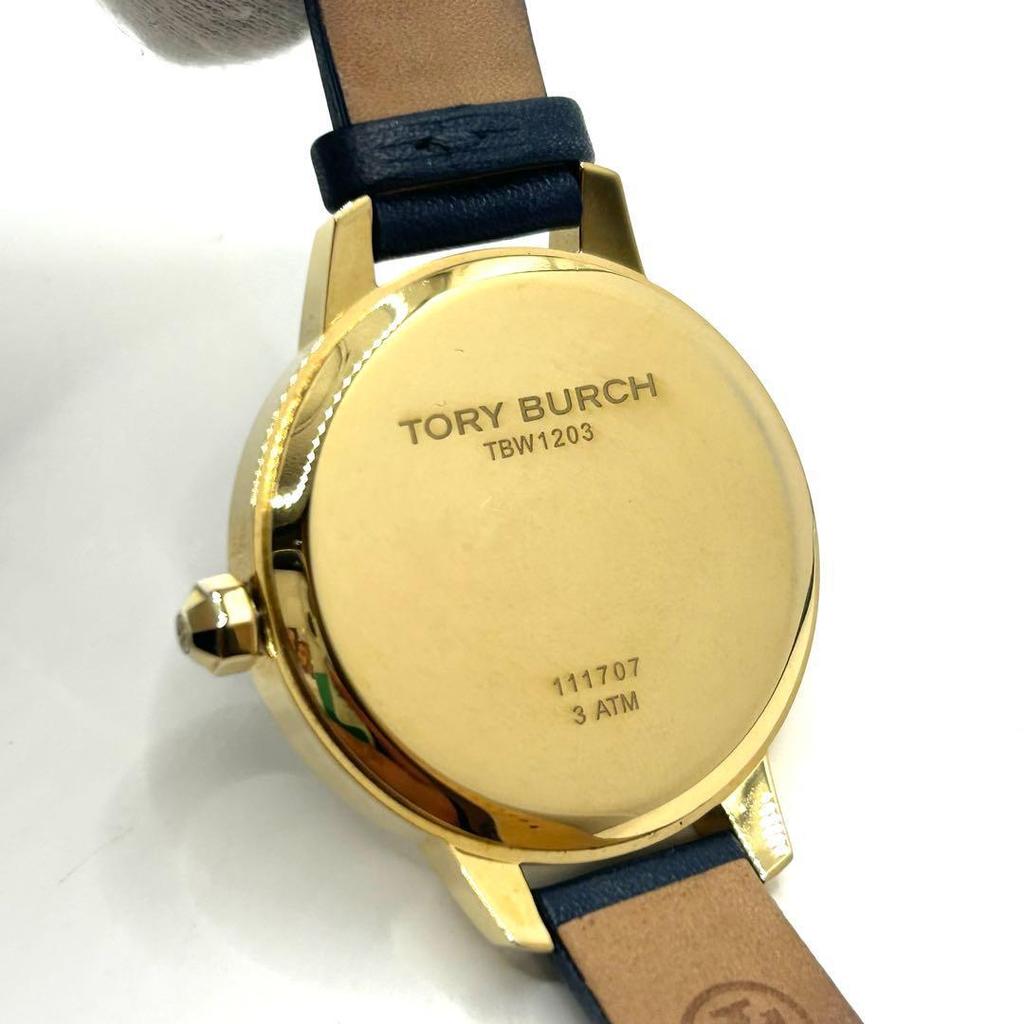Used TORY BURCH Ladies Watch New Battery Box Included Good Condition Good Operation