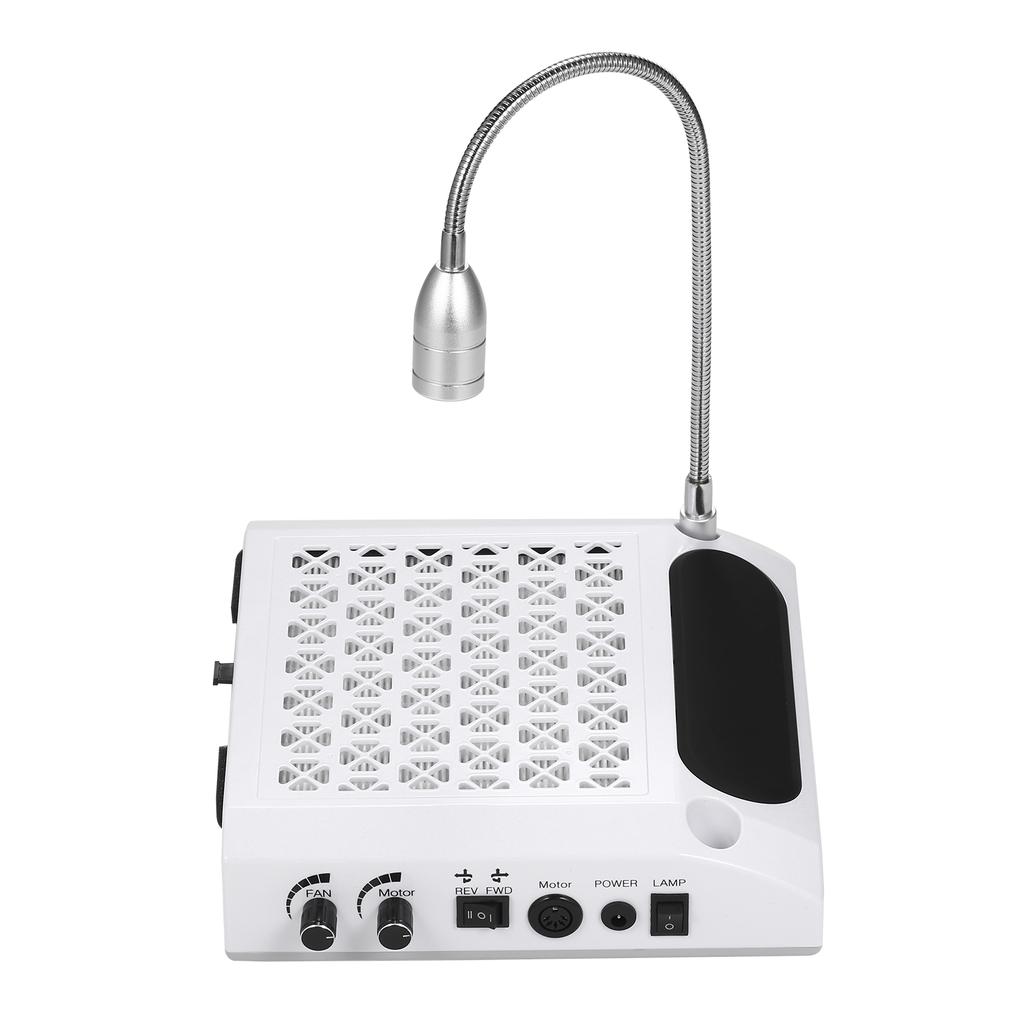 Nail Lamp+Nail Dust Collector Nail Drill Machine Dust Suction Cleaner Nails Art Salon Tools