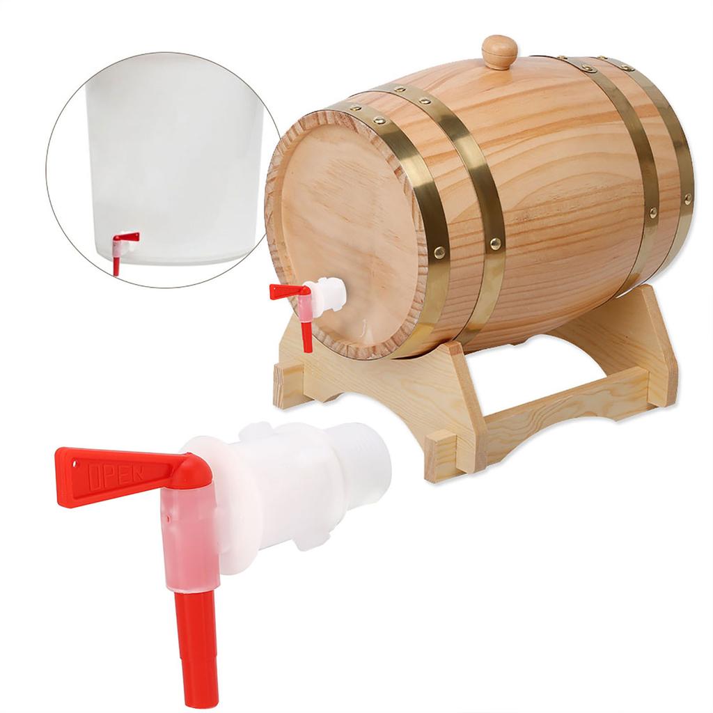 Red Plastic Beer Brew Bucket Tap Faucet Bottling Spigot for Beer Brewing