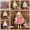 Toy Clothes Simulated Eye Hinge Doll Dress Toy Outfit Removable Joints Doll  Doll Accessories