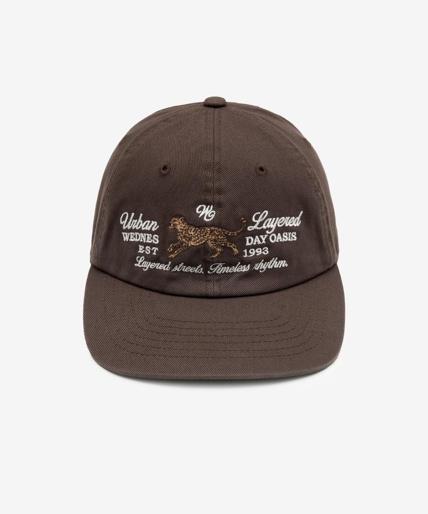 Wednesday Oasis For Woman Layered With Leopard Ball Cap_Brown(W25-Acc06)