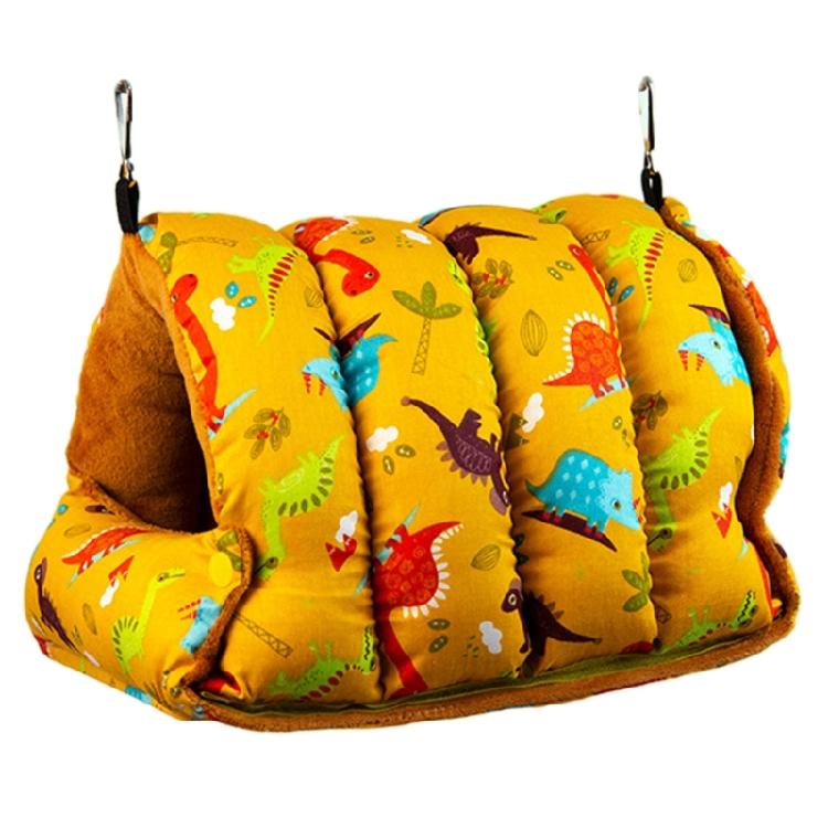 Fashion Pet Bird Parrot Cages Windproof Hammock Hut Tent Bed Hanging Cave