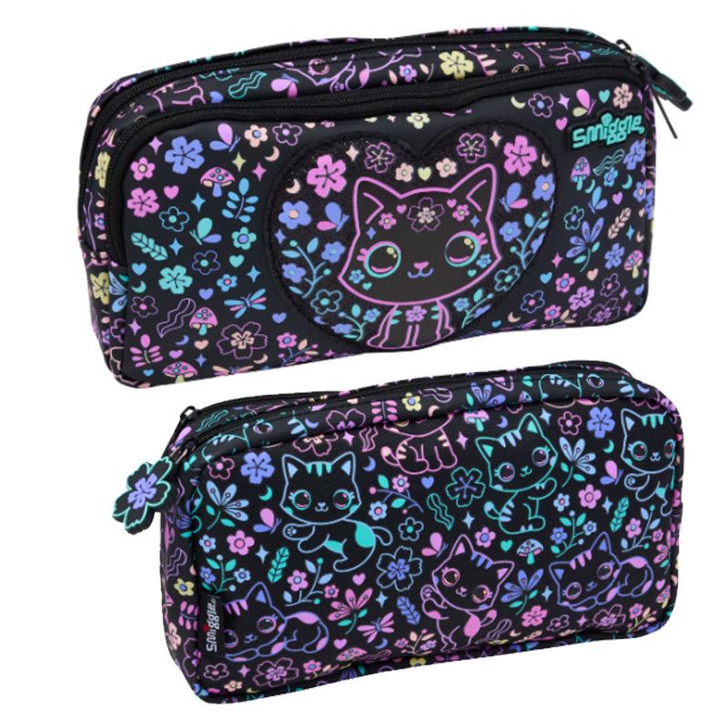 Smiggle Australia Large Cartoon Pencil Case for Primary & Secondary Students
