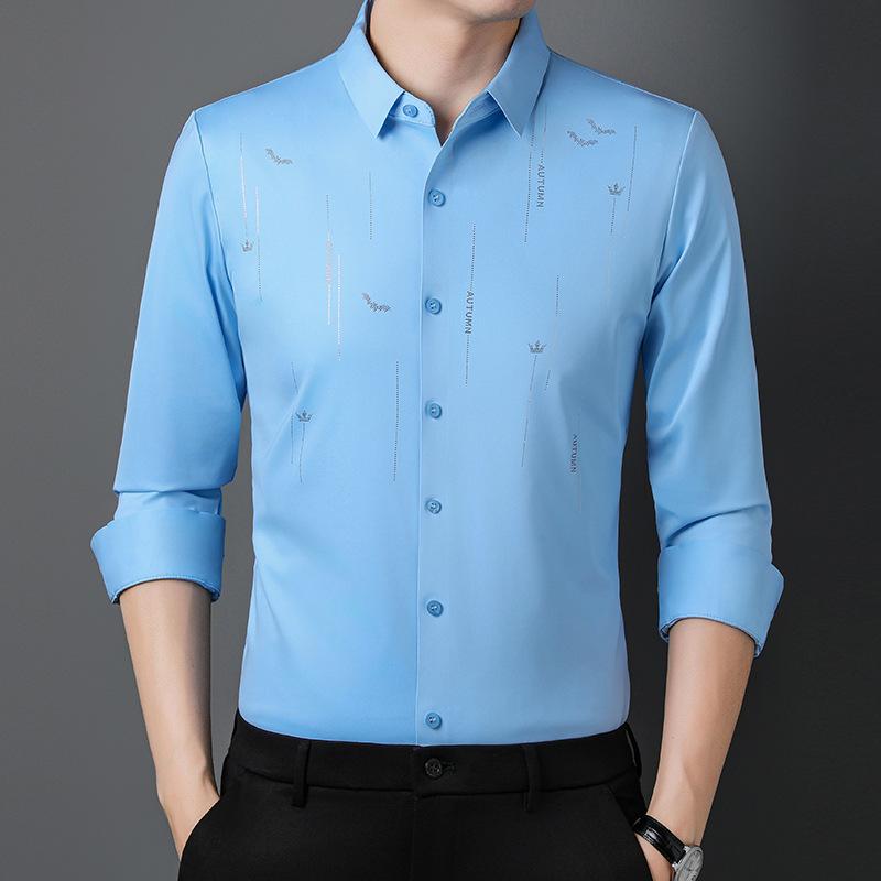 Men's Long-sleeved Shirts Autumn New Korean Style Trendy Shirts Casual Jackets Men's Versatile Tops Men