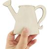 30 Pack 4 Inch Wood Watering Can Cutouts Unfinished Wood Watering Can Crafts Wooden Watering Can Hanging Ornaments DIY Watering Can Craft Gift Tags