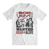 2026 New Summer Metal Bon Jovi Rock Band Casual TShirt Unisexs and Womens Band Brand High Quality Oversized Top