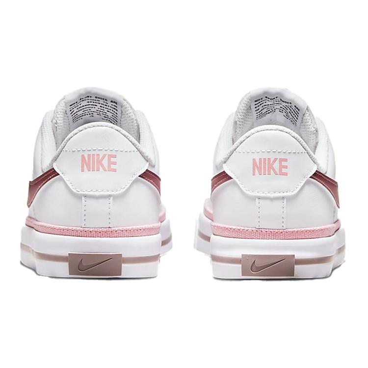 (GS) Nike Court Legacy 'White Pink Glaze' Kids' DA5380-110