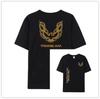 2025 Summer Fashion New Retro Car Element Printed T-shirt Loose and Casual Short-sleeved Cotton Street Top for Men and Women