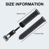 95AF Versatile Leather Watch Strap with Breathable Designings Fashionable Leather Replacement Strap Watch Band for Fit 3