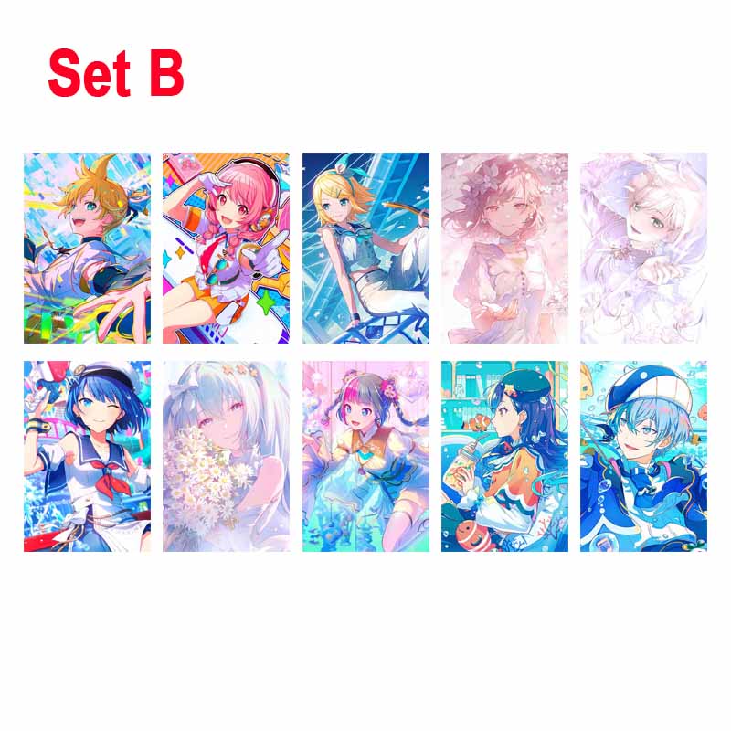 10/30pcs Anime Game Project Sekai Posters Vintage Dorm Home Wall Art Prints Decor Mural Bedroom Decoration Collage Kit Pictures