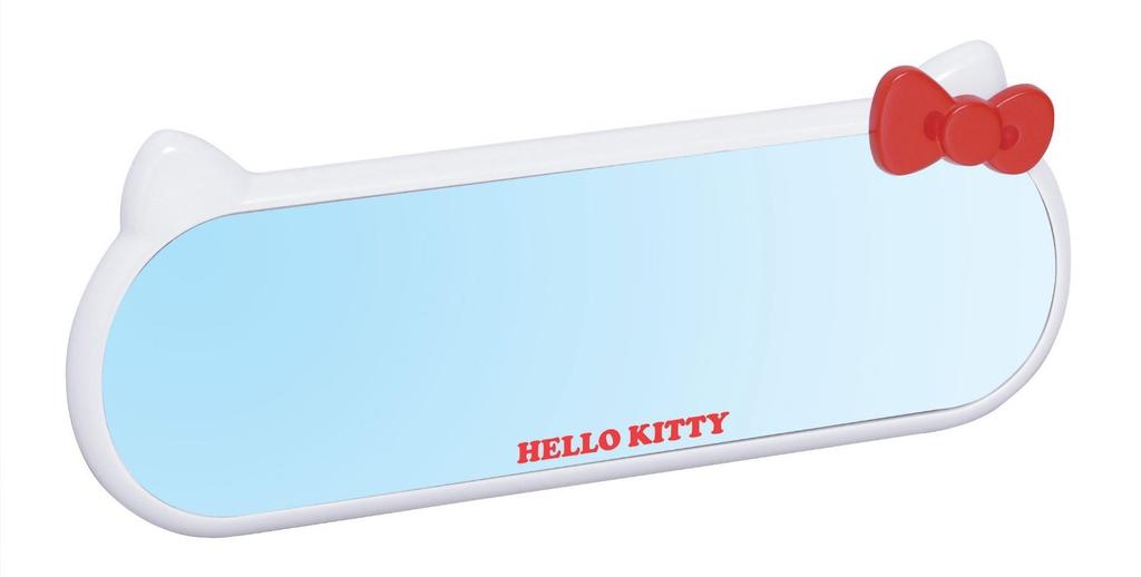 SEIWA Car Rearview Hello Kitty Face KT392 Mirror, Mirror,