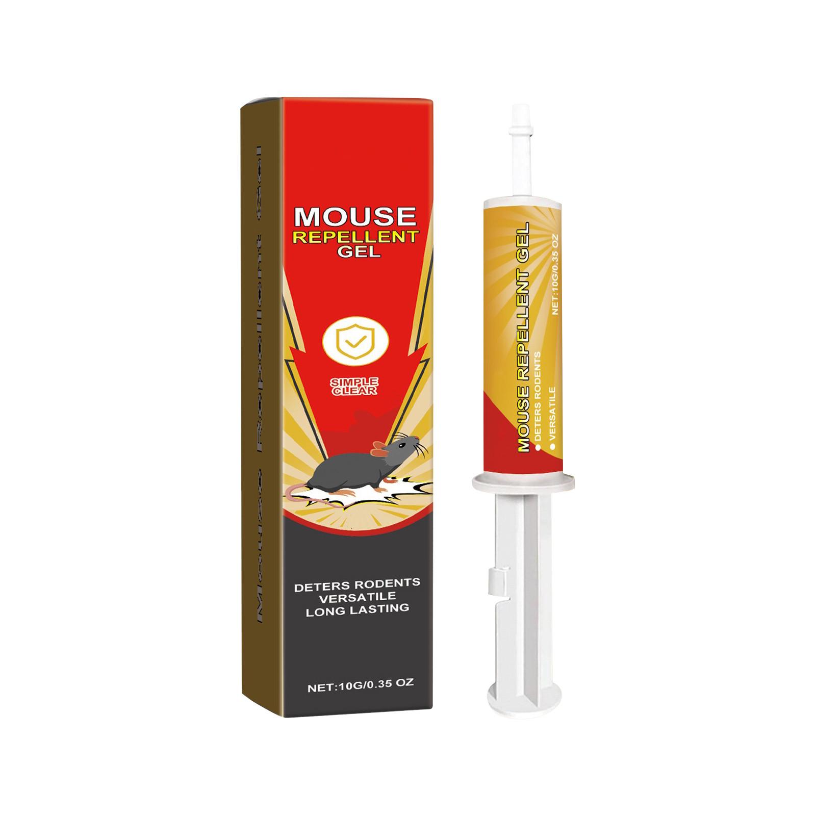 

Гель для защиты от крыс и насекомых для дома, улицы, помещения, двора, прост в использовании, резкий запах, обладает отпугивающим крыс и успокаивающим эффектом. Гель для автомобильного двигателя, 1 коробка One Size красный