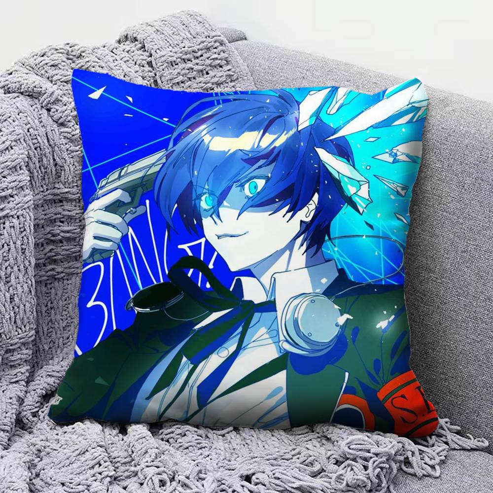 Makoto  Persona  Aigis P Home Sofa Cushion Covers and Aecorative Custom Pillow Covers