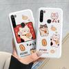 For Redmi Note 8 Pro 8T Back Cover Protective Case Soft Silicone Cute Cartoon Cat Frog Funda Phone Case For Xiaomi Redmi Note 8