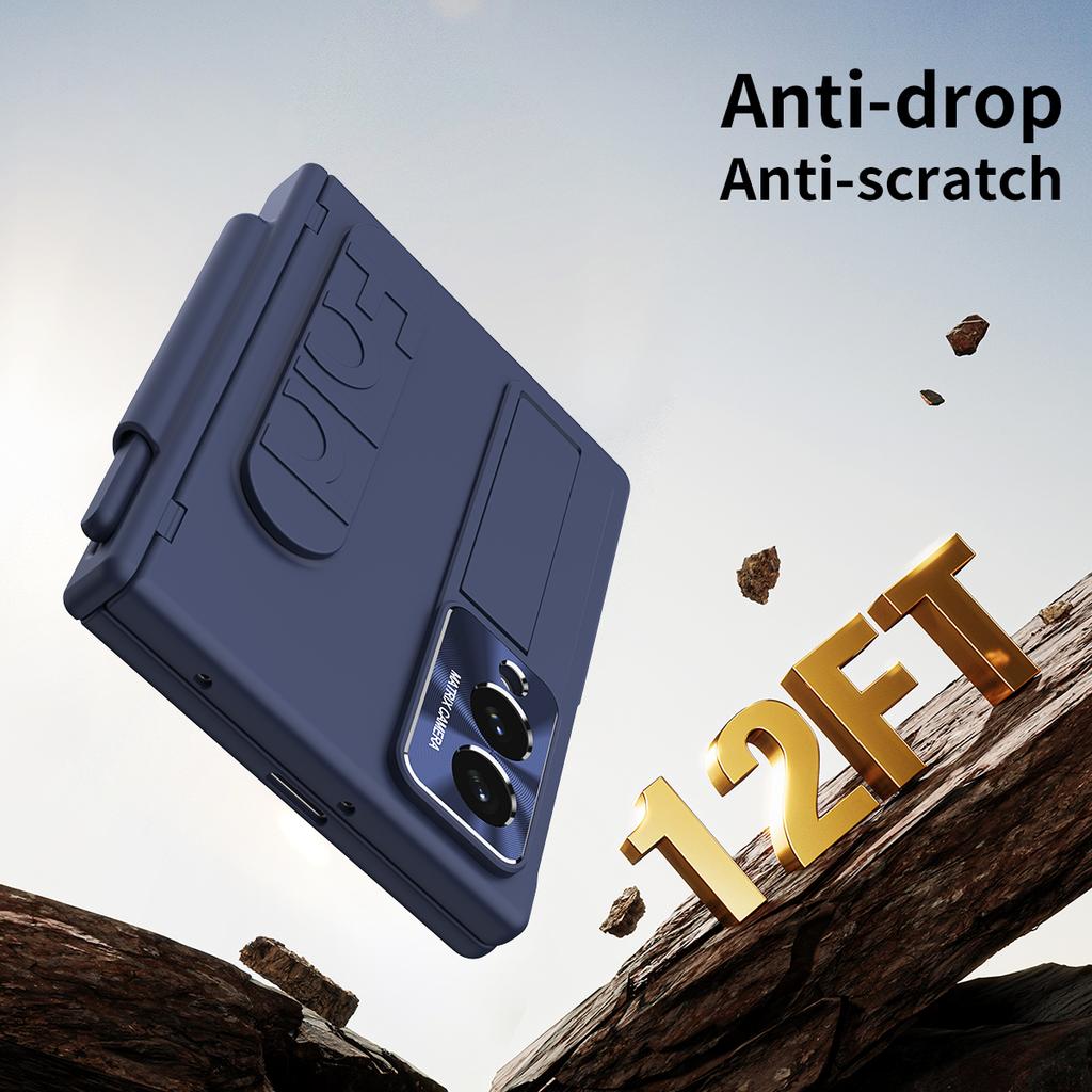 For Samsung Galaxy Z Fold 8 Wide Case Hard With Wrist Strap Stand Film Protective Back Cover Case For Samsung Z Fold 8 Shell