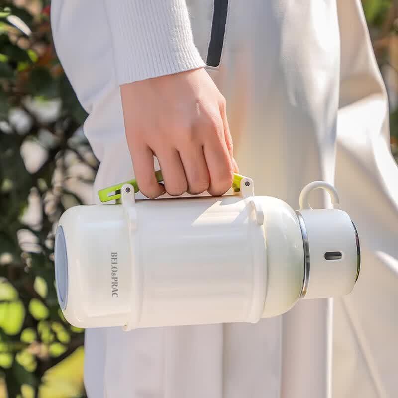 BELO&PRAC Portable Travel Thermos Flask