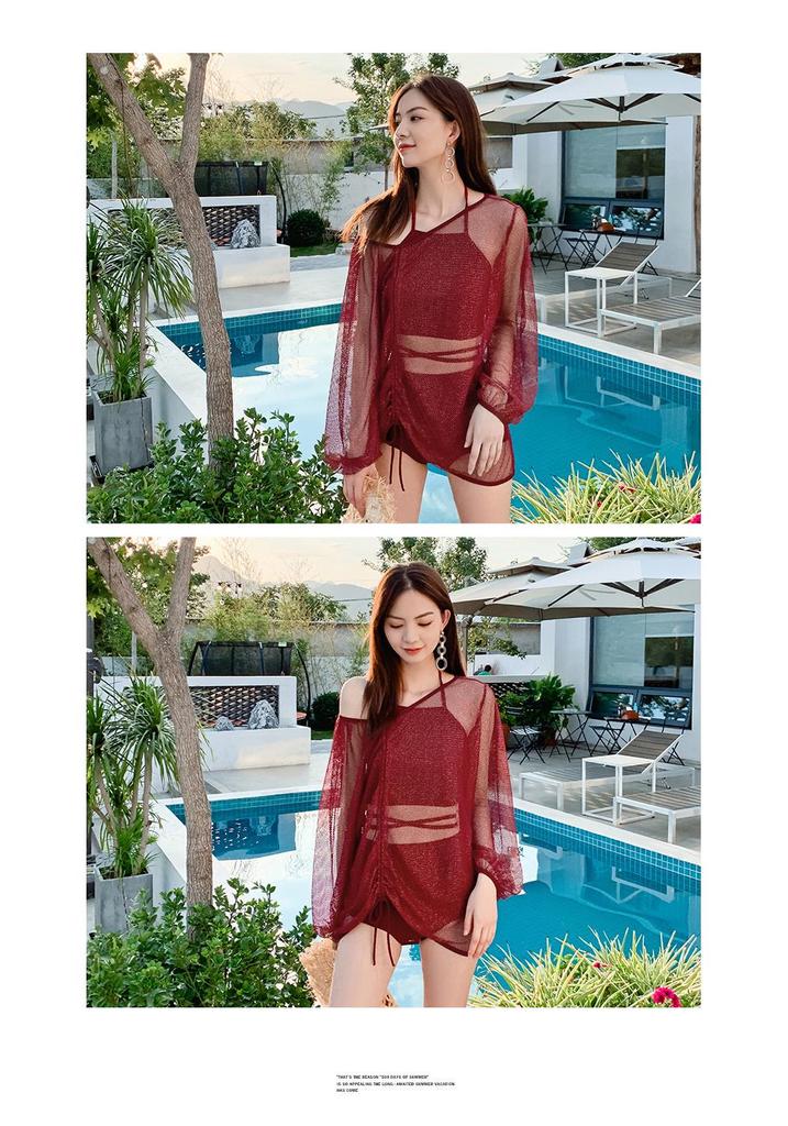 Costume da Bagno da Donna 2025 3 Pezzi Dimagrante Nascondi Pancia - Sexy & Conservativo