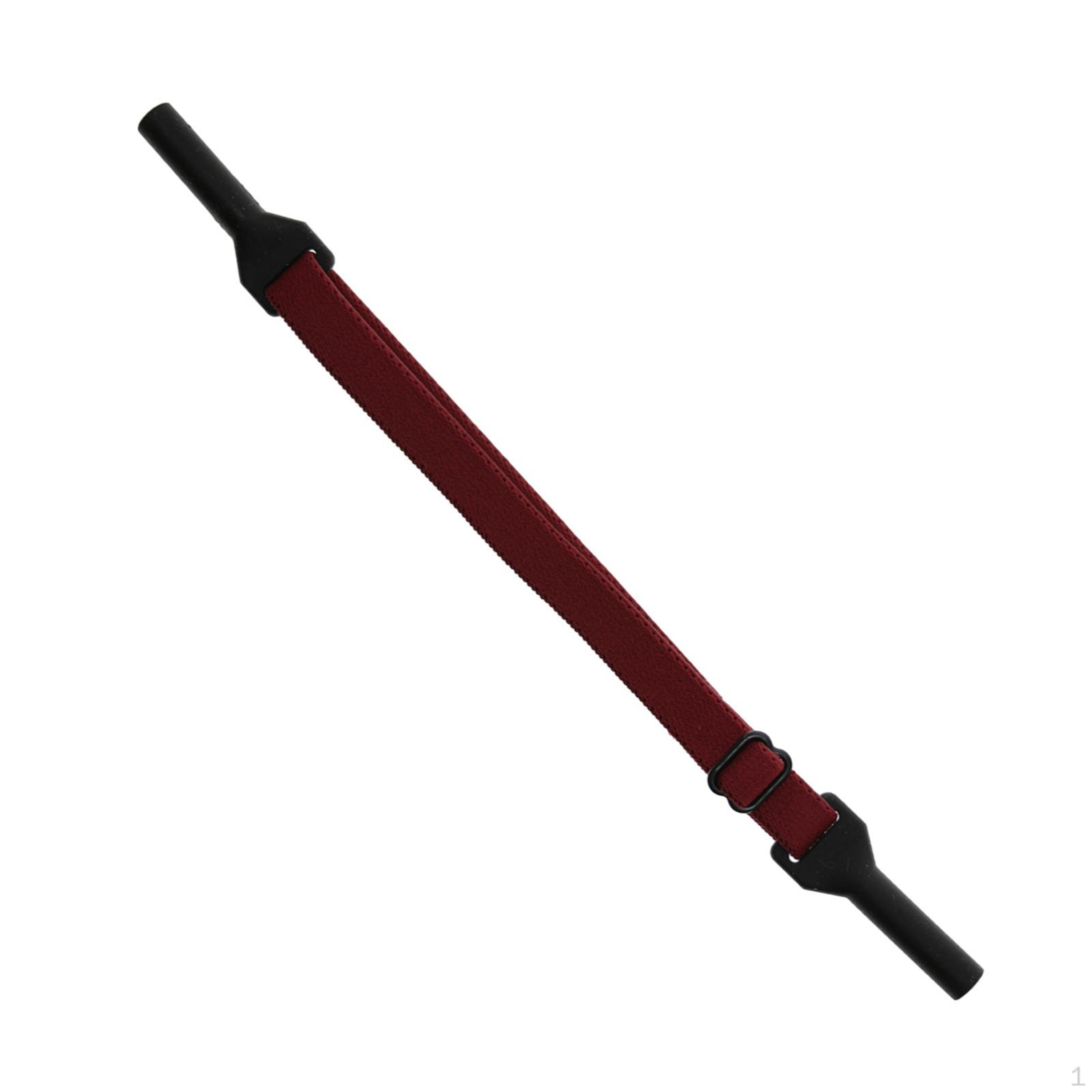 

Ремешок для очков, противоскользящий, регулируемый, ремешок-держатель для очков, веревочные очки Dark Red