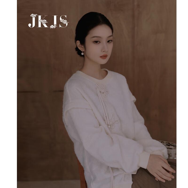 

JK&JS Elegant New Chinese Style Women s Sweatshirt M