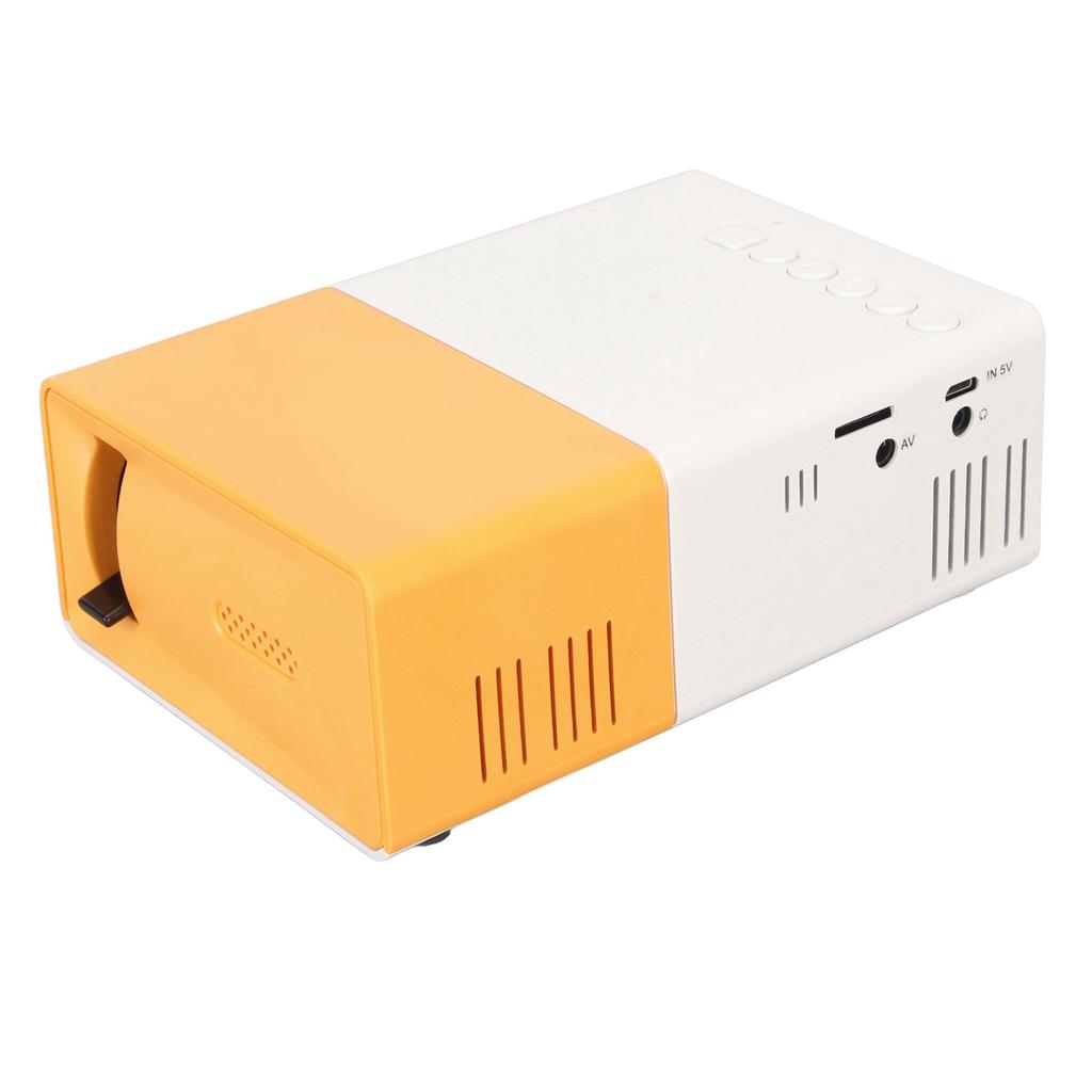 Mini Projector LCD 1080P Support AV VGA HD USB Remote Control Portable Projector for Family