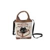 British Museum Bastet Cat Knitted Jacquard Shoulder Bag