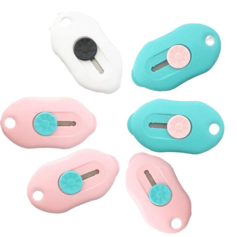 

10-Piece Mini Utility Knives - Small Size 0.01 for Express Unboxing & Paper Cutting with Free Shipping