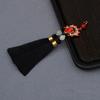 Tassel Pendant Facial Makeup Opera Car Decoration Hanging Accessories with Imitation Pearls Decor Hanfu Decoration