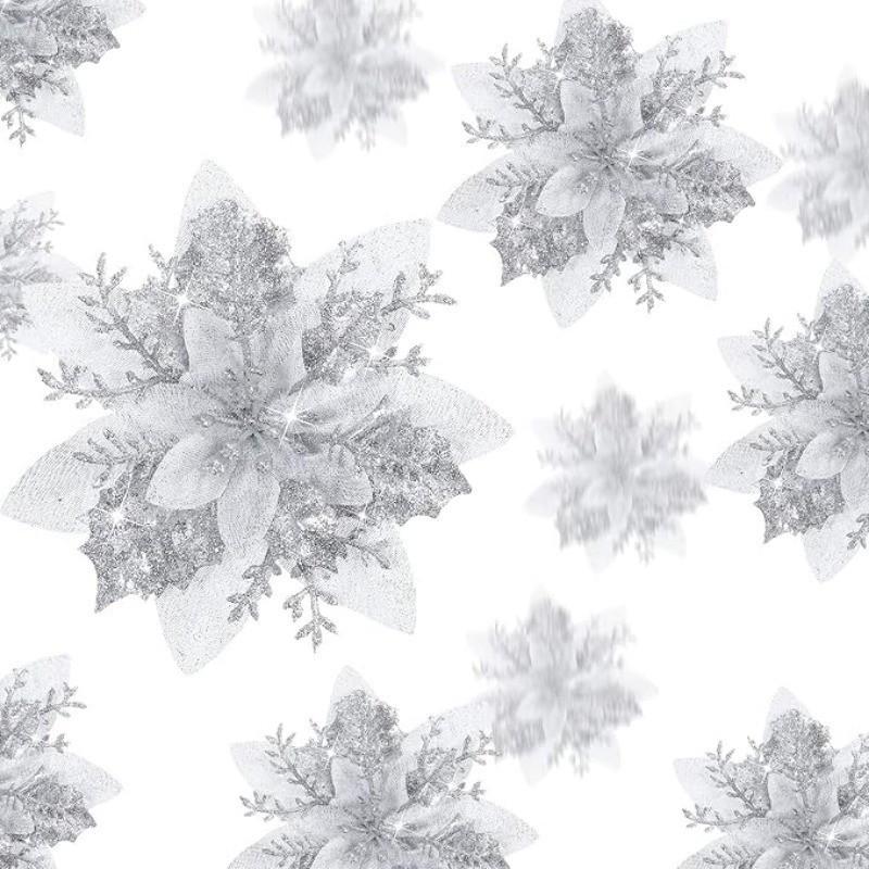 Vánoční stromek dekorace 2026 růžové koule ozdoby třpytivé vánoční hvězdy květy bobule stonky sněhové vločky mašle domácí dekorace DIY dárky