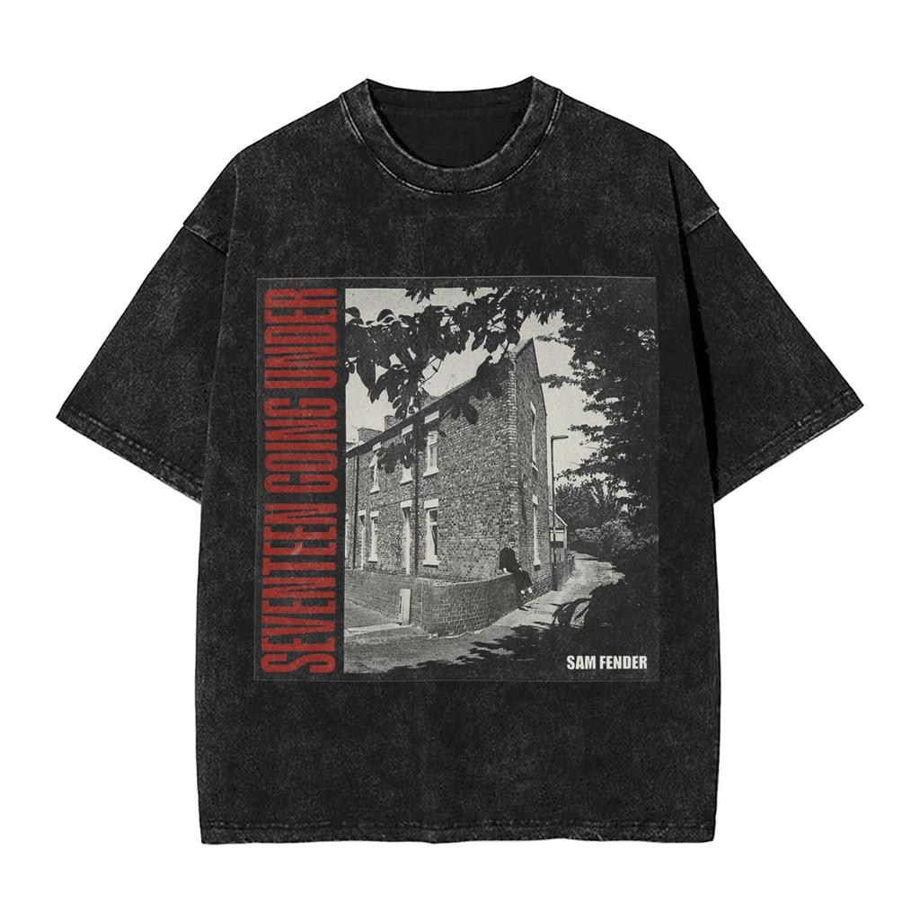 Herren Sam Fenders T-Shirts Kleidung Sommer Y2K Lustiges Kurzarm-T-Shirt Rundhals Freizeit Print T-Shirt Großhandel