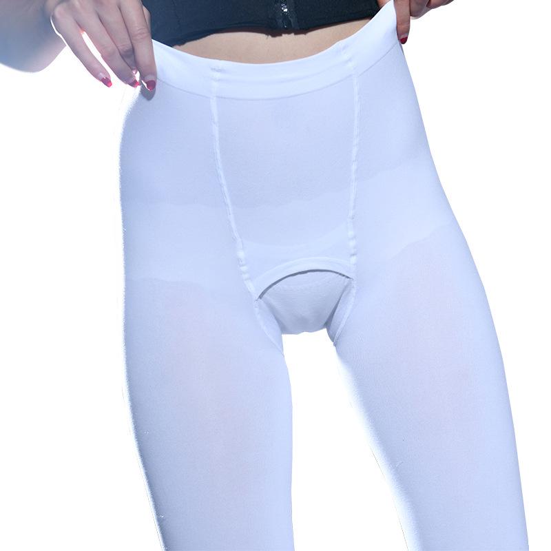 Qinghe Men's 200D Double Crotch Velvet Tights - Autumn/Winter