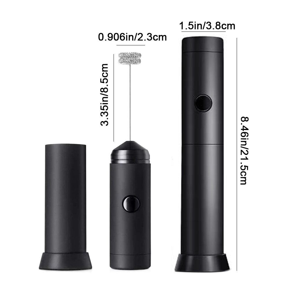 Plastic Electric Milk Frother Handheld Milk Foaming Machine Coffee Foam Maker  Travel