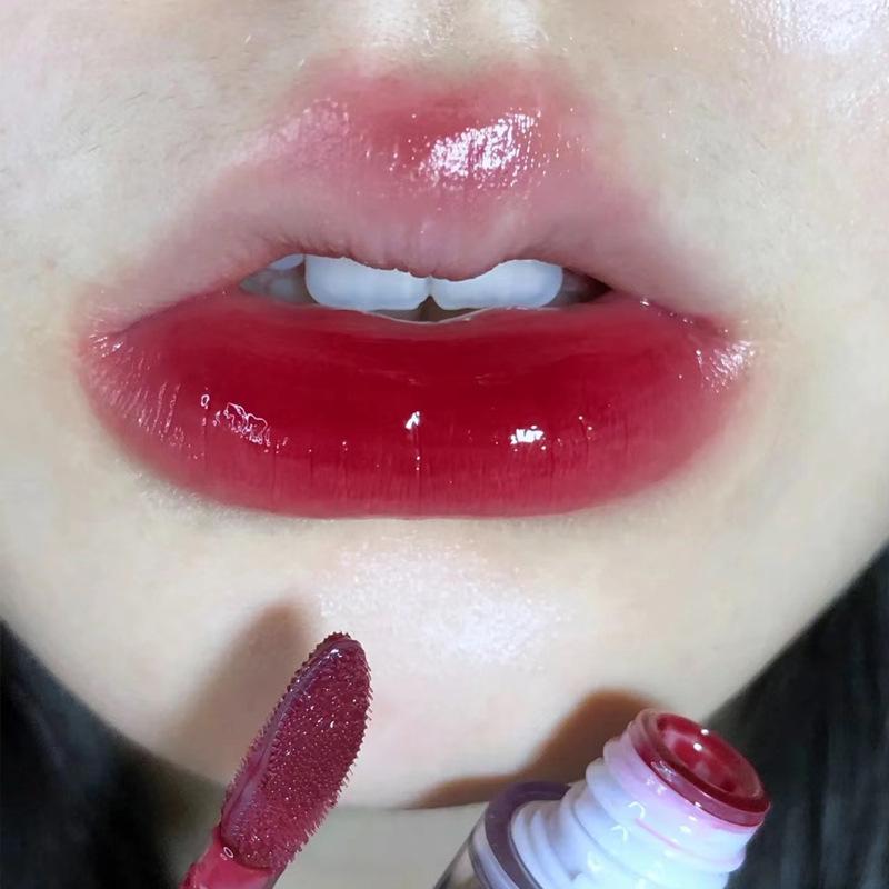 

Замороженный Чай Зеркальный Блеск для Губ: Блеск Pure Desire для пухлых, глянцевых губ - Нишевая желеобразная помада в тюбике для прямых эфиров.