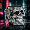 Skeleton flower pot desktop decoration gift Skull Planter Spooky Gothic Display Pen Holder 