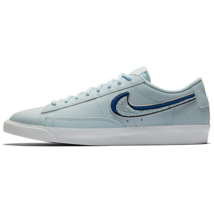 

new Nike Blazer Low 3D Chenille Swoosh Blue Tint 43