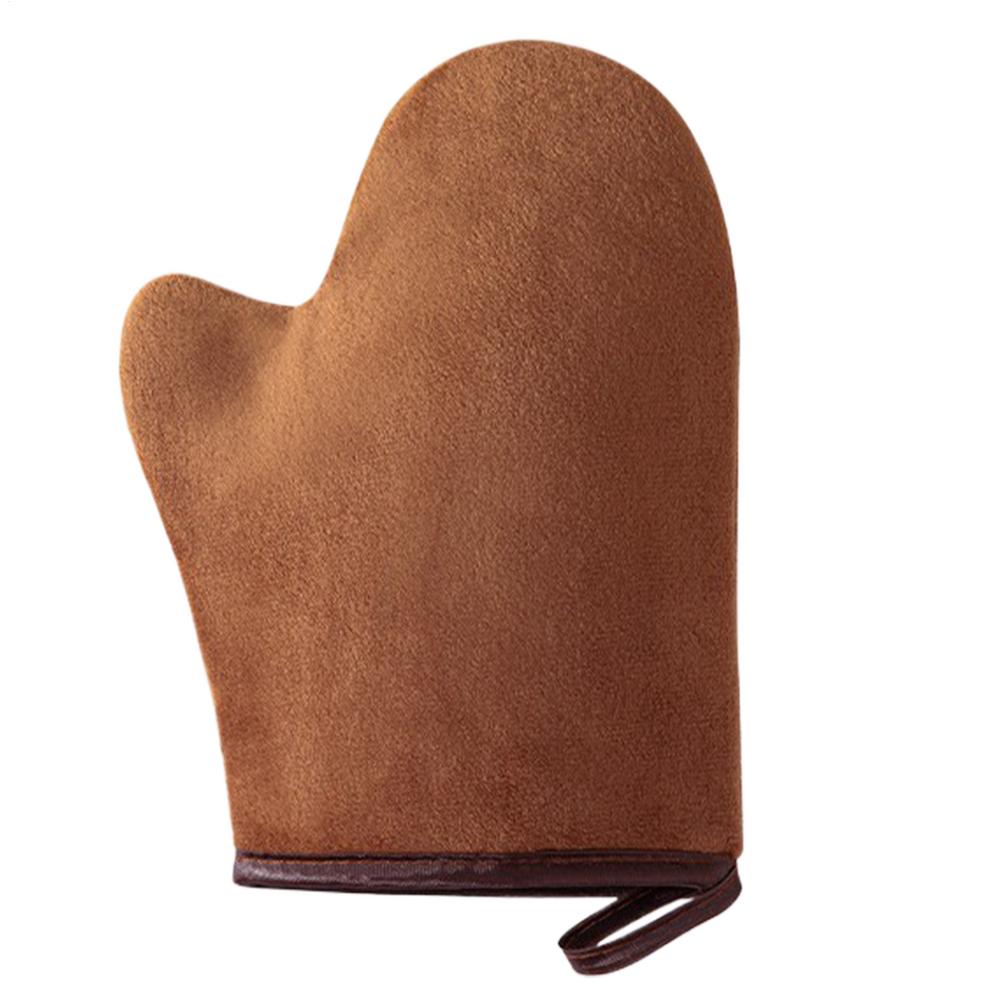 Tanning Glove Tanning Lotion Mitt Reusable Machine Washable Applicator with Thumb Ultra Soft Tool for Women Men Lotions Mousse