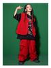 Girls' Japanese Street Dance Performance & Catwalk Costume: Trendy Hip-Hop Suit
