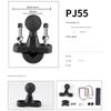 25mm Universal Ball Head Phone Holder Handlebar Mount for Smartphones Mobile Devices For Outdoor Commuting