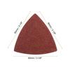 uxcell Triangular Hook and Ring Sandpaper, 60, 120, and 240 Grits, 3-1/8" Aluminum Oxide Sanding Pad, Mouse Detail Sander Paper, Multi-Tool Sheet Set,